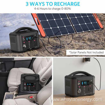 Air Conditioner Solar Power Station For Outdoor Camping